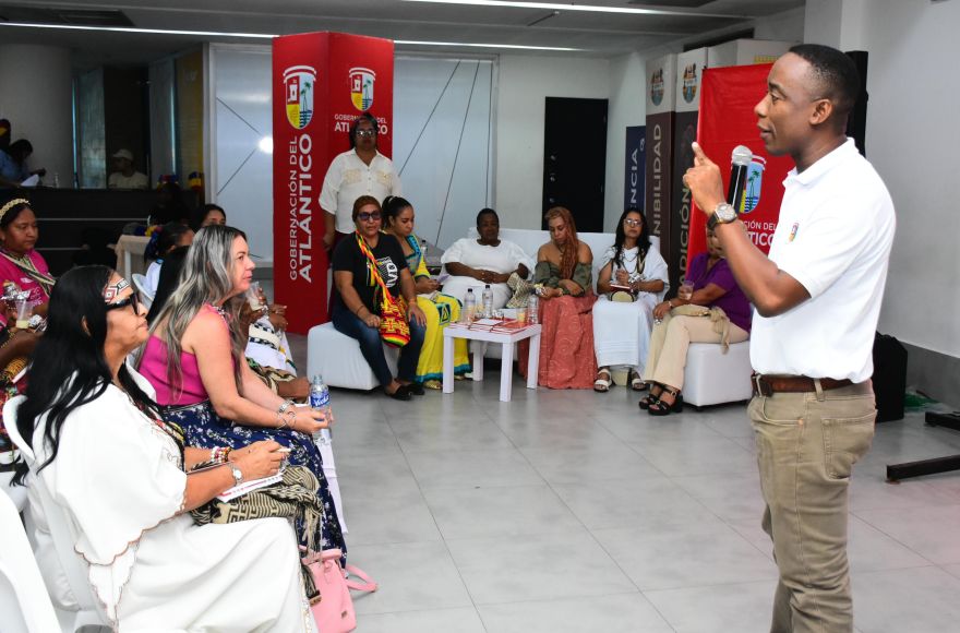 Gobernación del Atlántico potencia comunidades étnicas con apoyo en emprendimiento, identidad y liderazgo juvenil