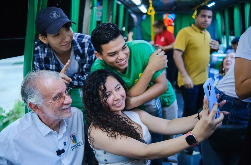 Atención jóvenes, Gobernación del Atlántico abre convocatoria para Subsidio de Transporte 2026-2