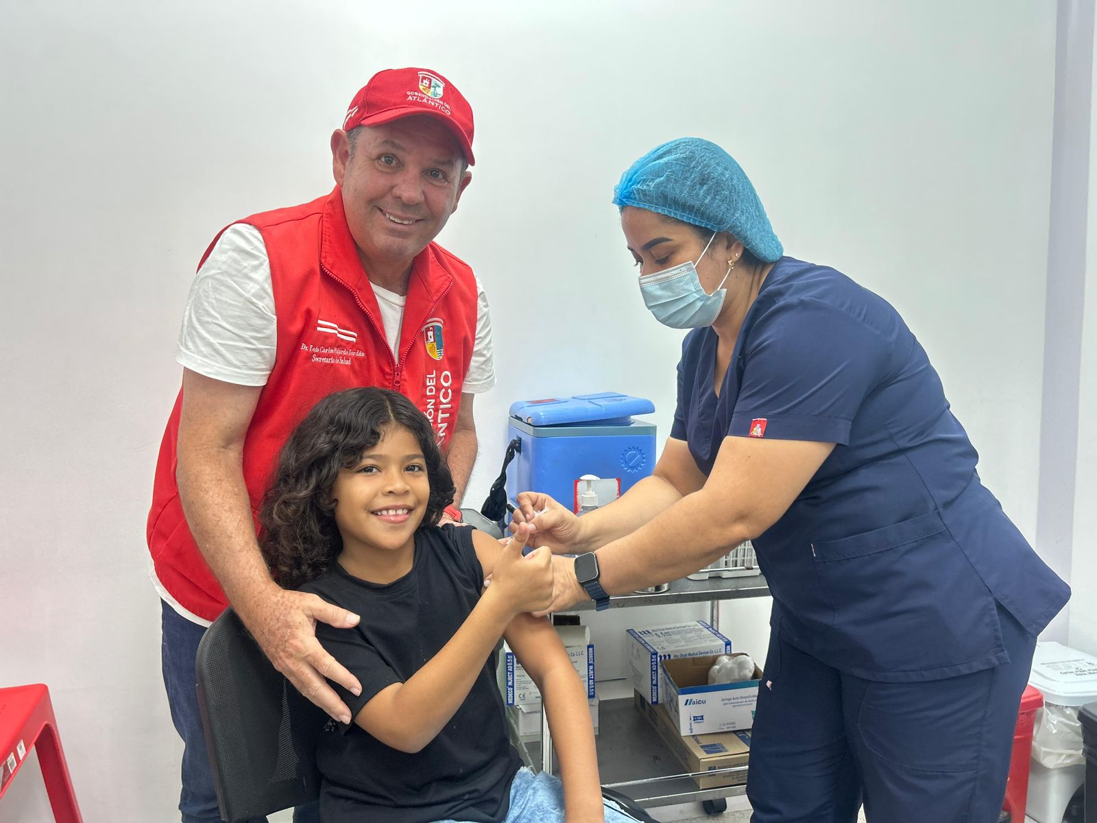 Gobernación del Atlántico inició vacunación infantil contra el dengue en cinco municipios Gobernación del Atlántico inició vacunación infantil contra el dengue en cinco municipios