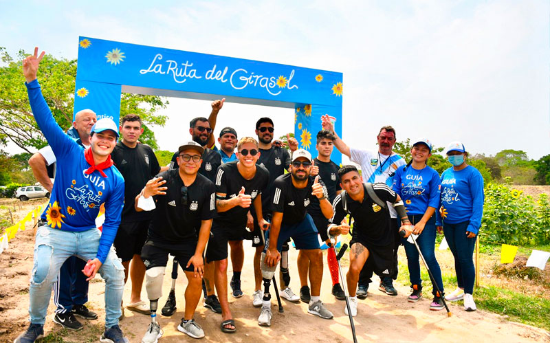 Foto selección Argentina de futbol de amputados