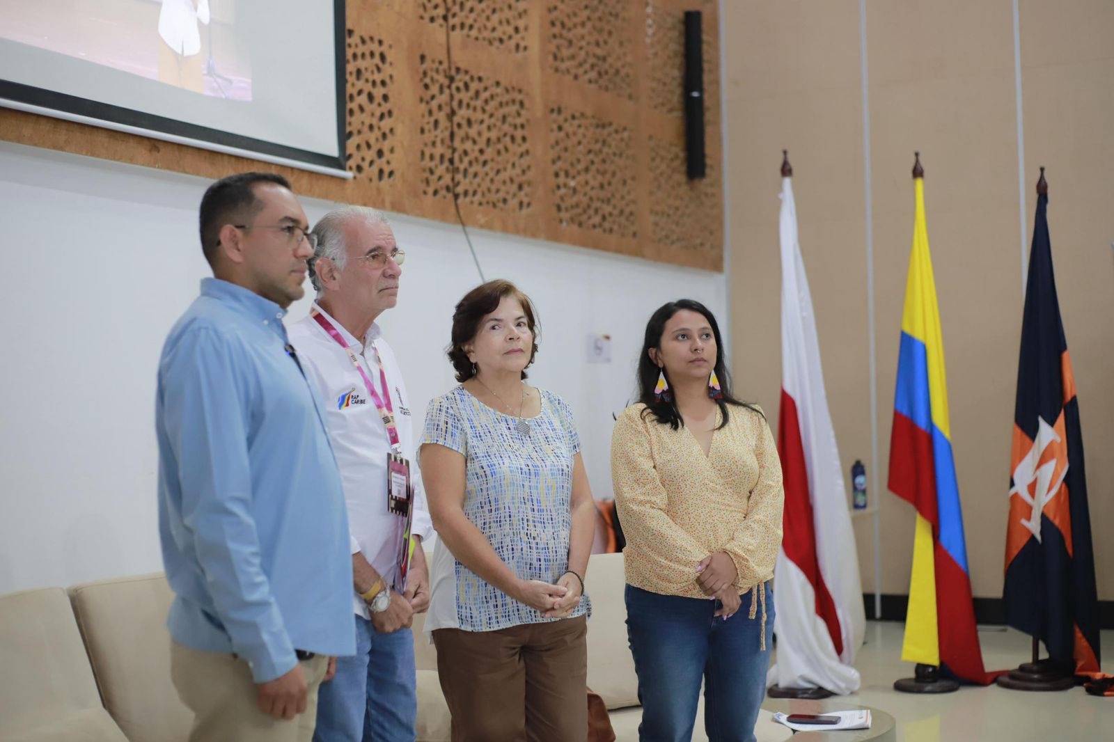 Gobernador Verano en conmemoración de los 100 años del padre de la sociología en Colombia c165