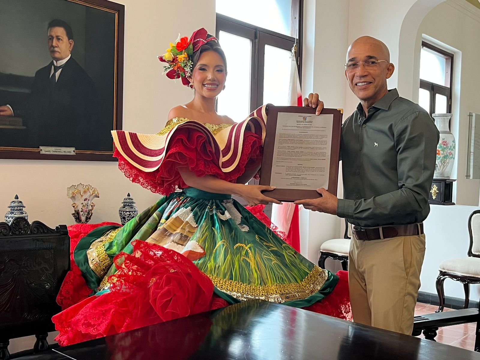 Laury Anaya, representante del Atlántico en el 64º Festival del Bambuco c181