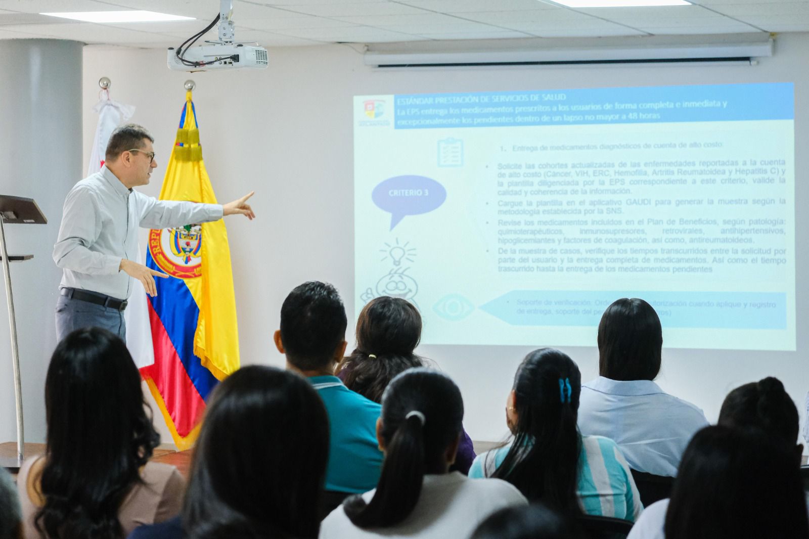 Secretaría de Salud del Atlántico acompaña auditoría de municipios a EPS Secretaría de Salud del Atlántico acompaña auditoría de municipios a EPS