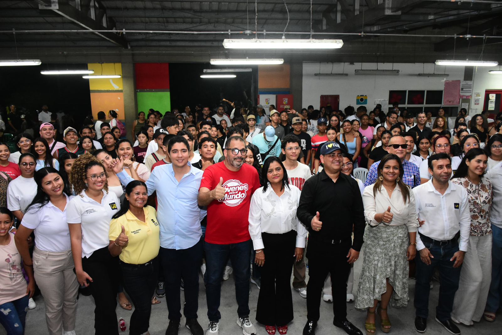 Gobernación del Atlántico, IUB y alcaldías dan la bienvenida a 1.346 jóvenes del programa “Jóvenes para el Mundo” en Santo Tomás Gobernación del Atlántico, IUB y alcaldías dan la bienvenida a 1.346 jóvenes del programa “Jóvenes para el Mundo” en Santo Tomás