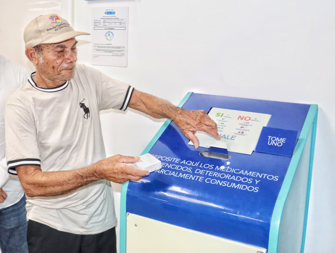 Gobernación del Atlántico lidera buenas prácticas para la disposición final responsable de medicamentos posconsumo