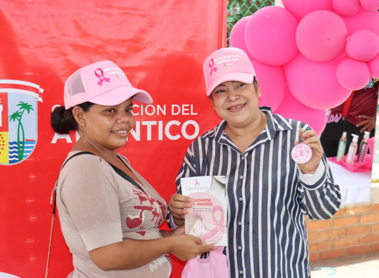 Atlántico lidera conmemoración del Día Internacional de la Lucha contra el Cáncer de Mama con énfasis en la prevención y el diagnóstico oportuno Atlántico lidera conmemoración del Día Internacional de la Lucha contra el Cáncer de Mama con énfasis en la prevención y el diagnóstico oportuno