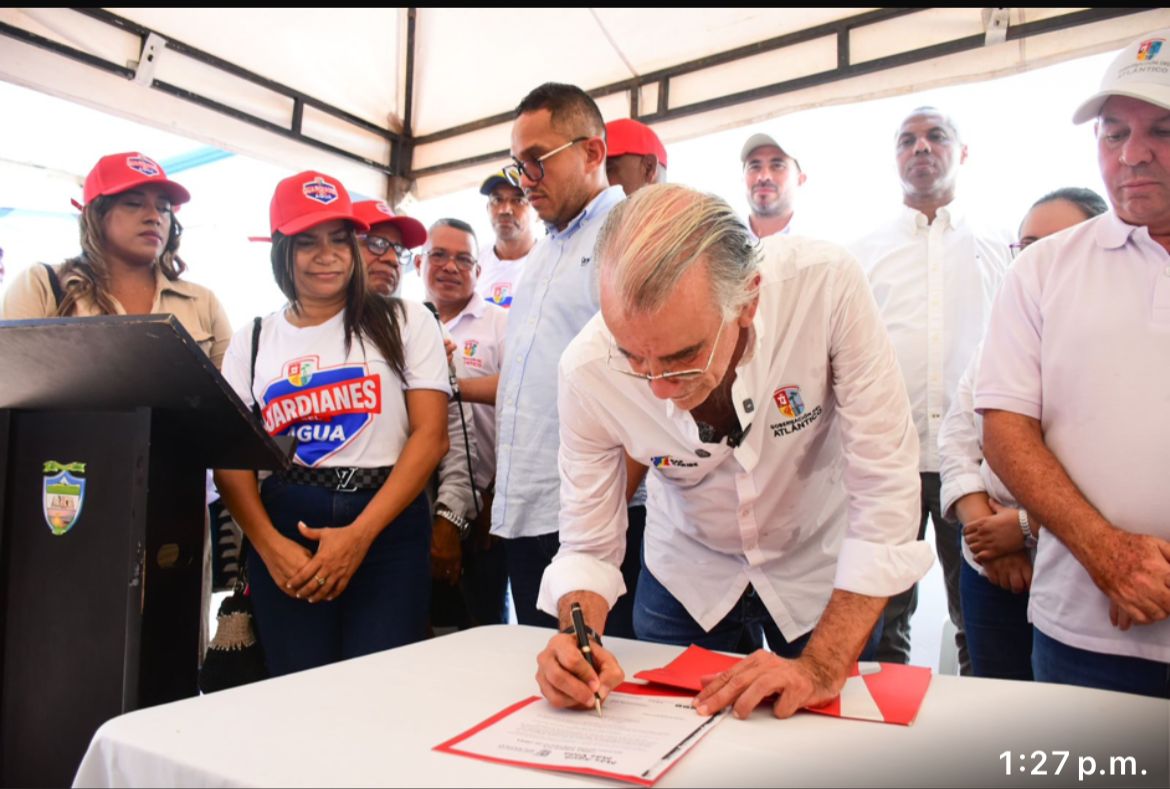 Verano y su apuesta por cobertura total: Gobernación del Atlántico adjudica contrato que traerá 100 % de cobertura en agua potable a Villa Rosa, en Repelón Verano y su apuesta por cobertura total: Gobernación del Atlántico adjudica contrato que traerá 100 % de cobertura en agua potable a Villa Rosa, en Repelón