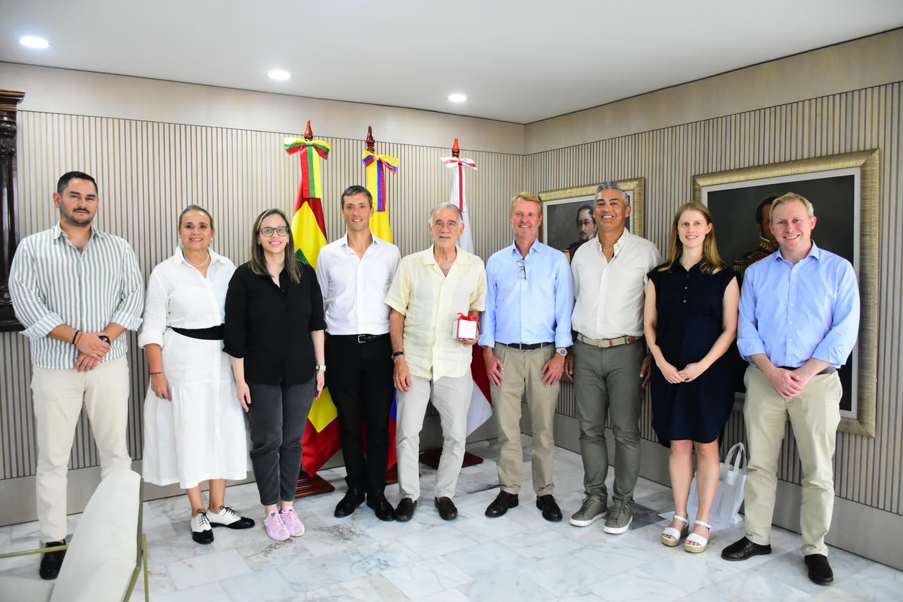 Gobernador Eduardo Verano respalda el desarrollo del primer proyecto eólico costa afuera del país que se ubicará en el Atlántico