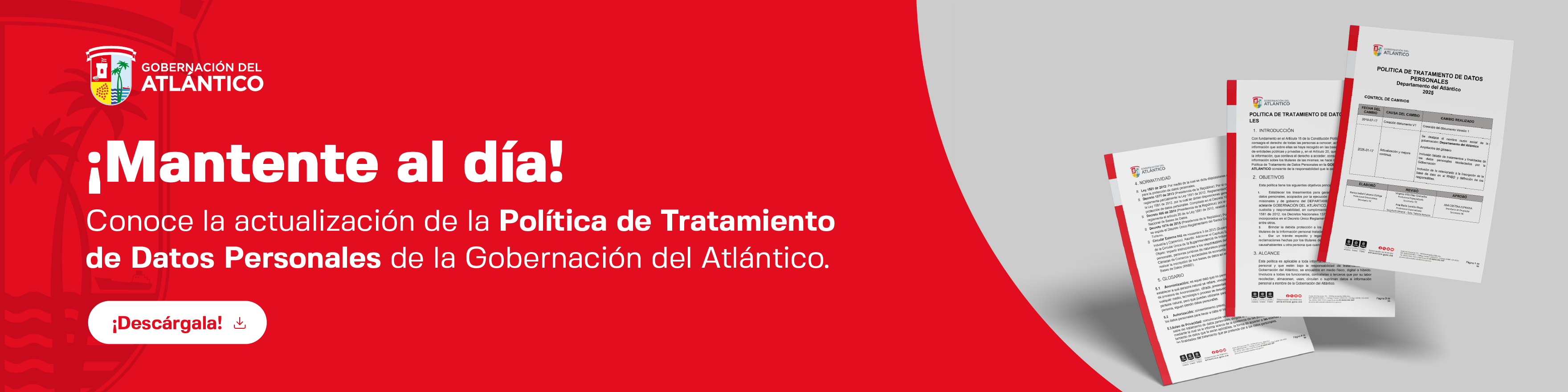 Imagen: Política de Tratamiento de Datos Personales