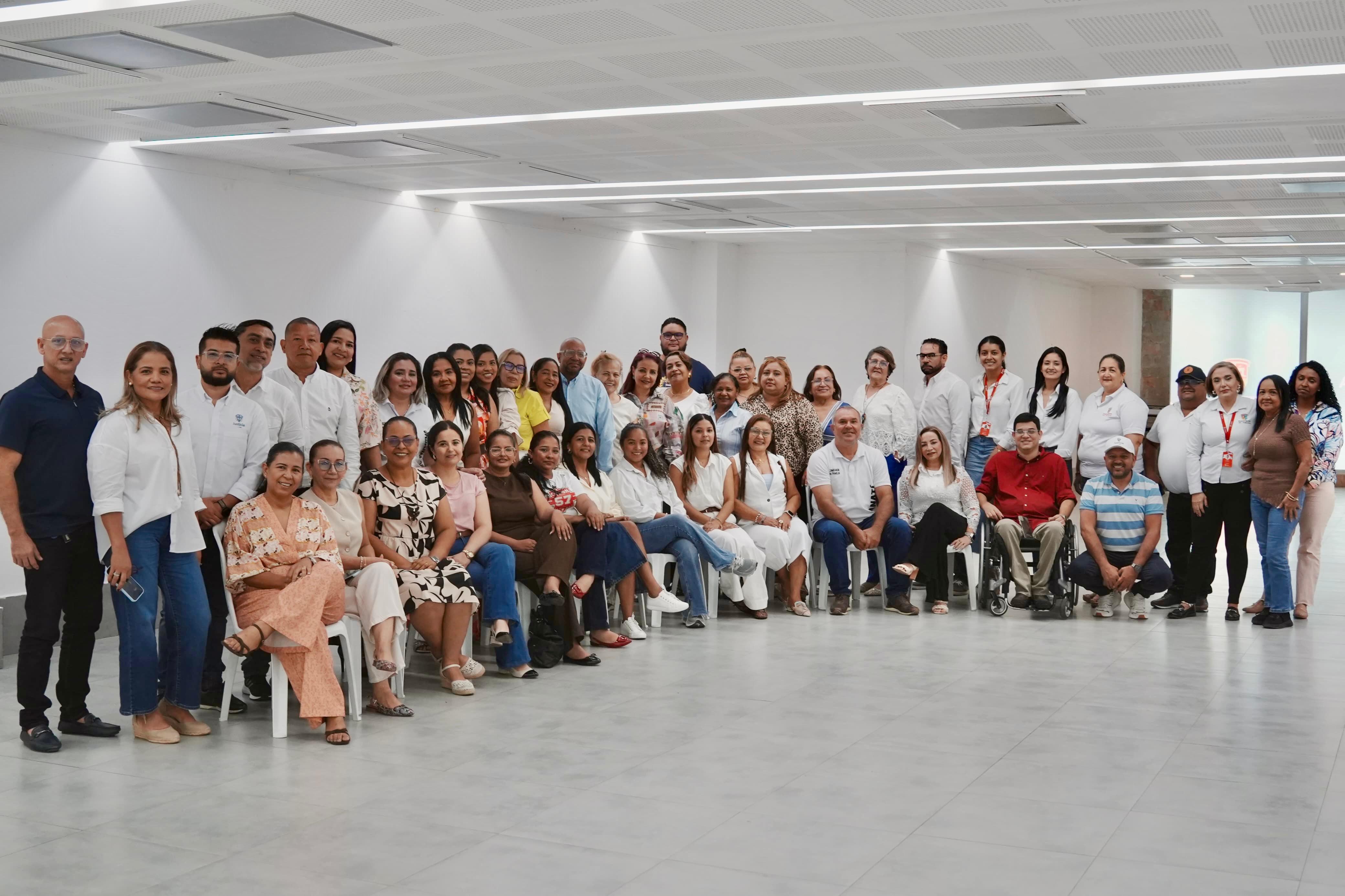 Coordinan acciones para otorgar más recursos a comisarías de familia en Atlántico