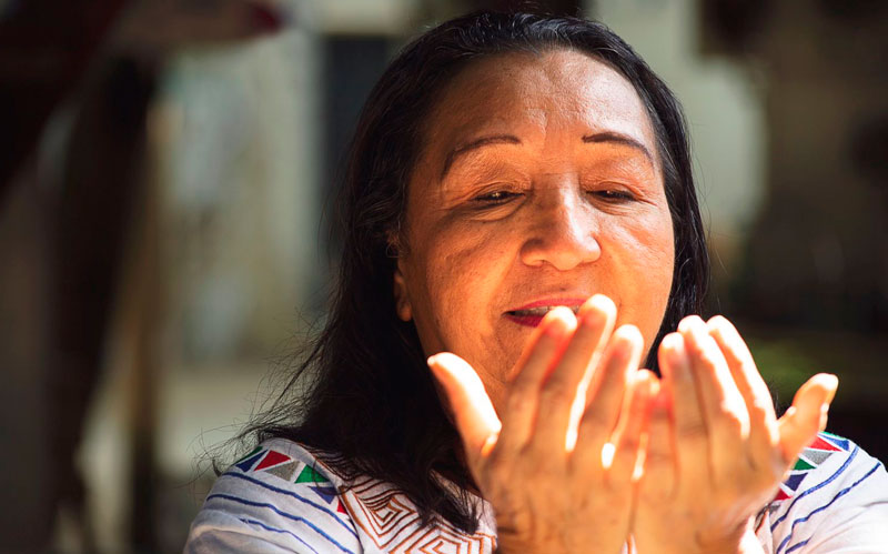 Fotografía de indígena Mokana