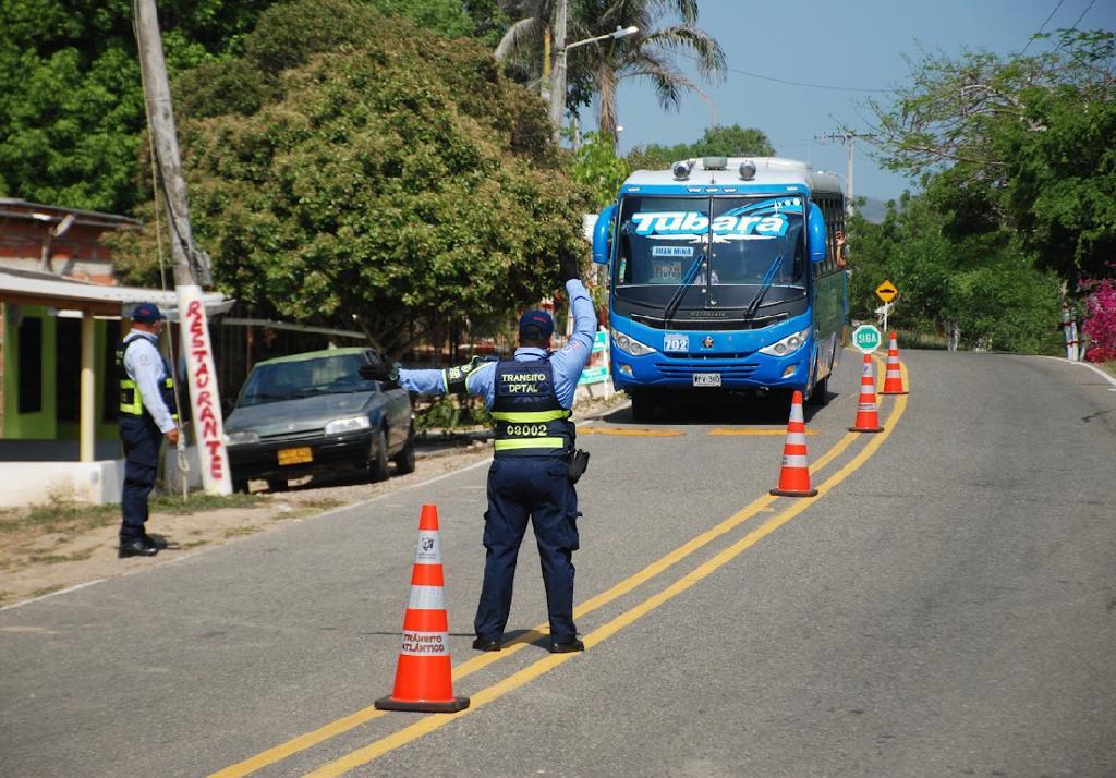 Atlantico Transito despliega controles viales