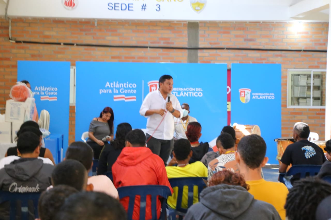 Atlantico Gobernacion entrego paquetes alimentarios adolescentes del sistema de responsabilidad penal