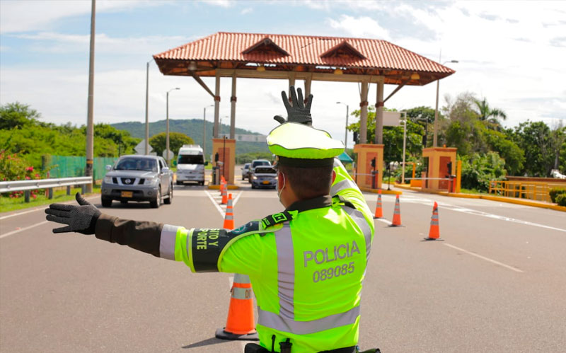 Fotografía de control de Transito