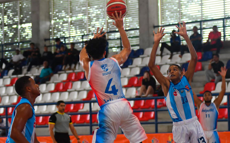 Fotografía de la selección Atlántico de baloncesto U19