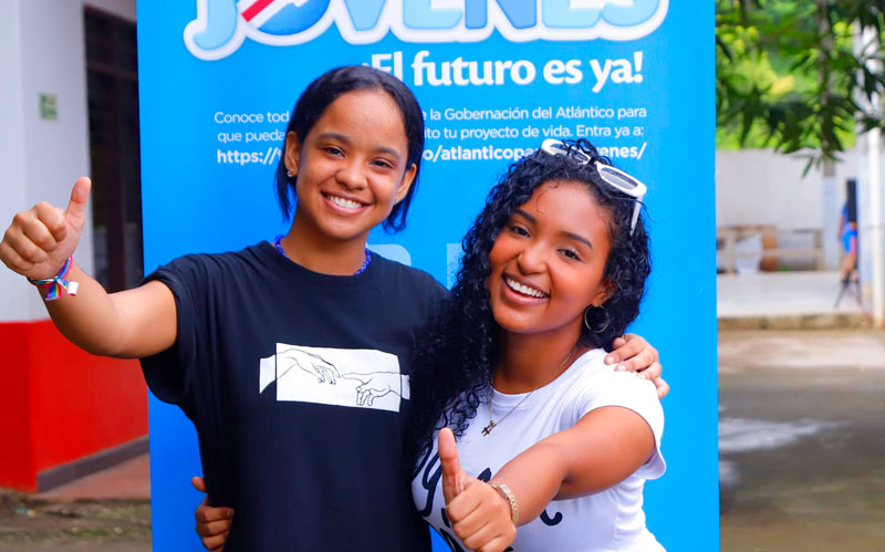 Fotografia de jóvenes del Atlántico