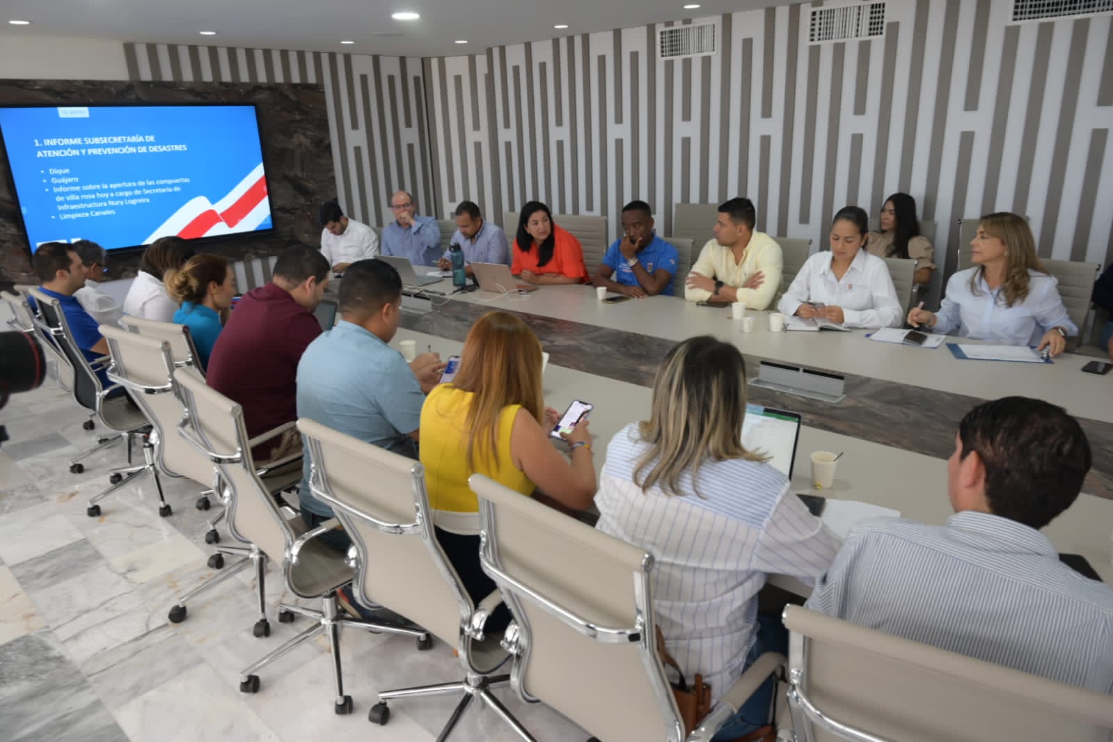 Atlantico En Consejo de Gobierno acciones para atender damnificados en municipios afectados por lluvias