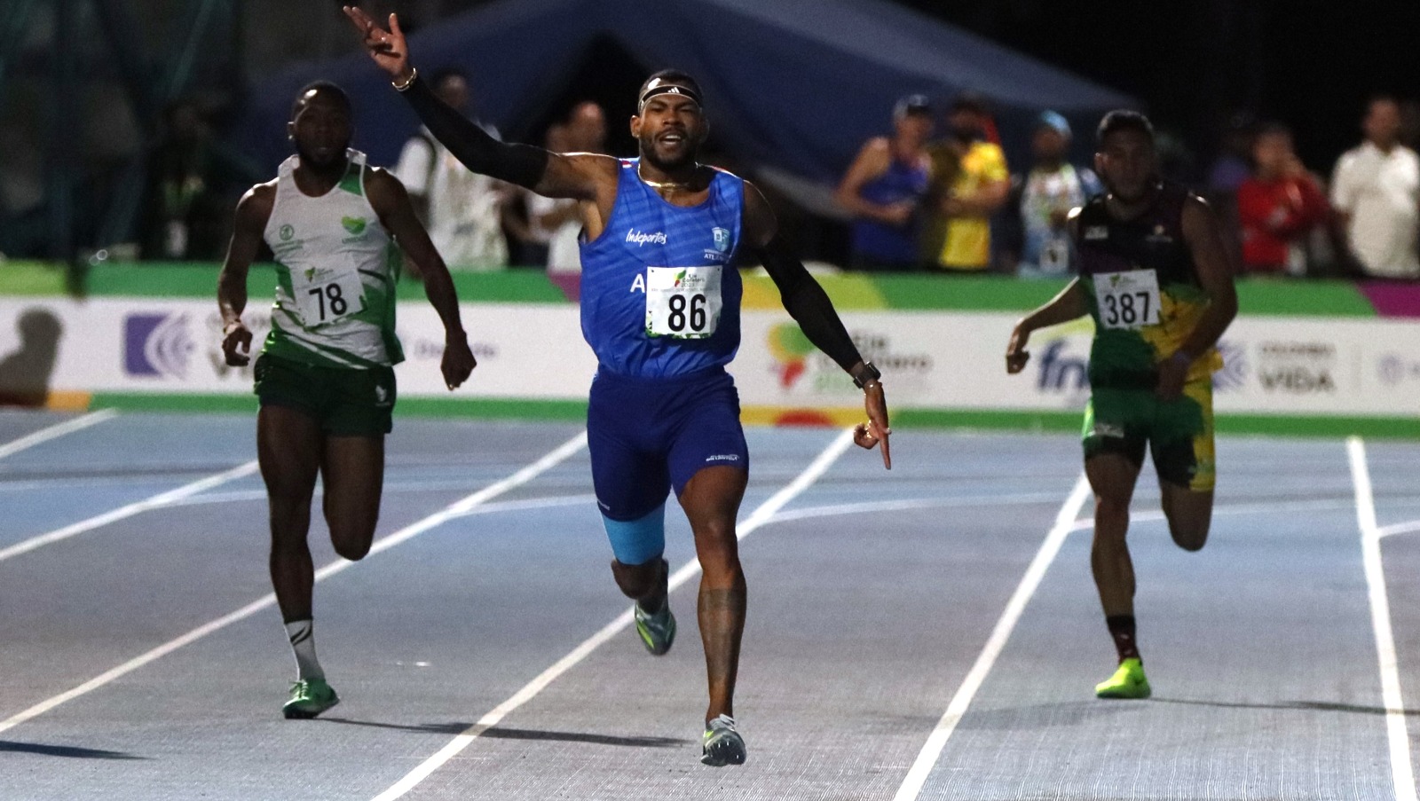 Atlantico Anthony Zambrano brillo en la final de los Juegos Nacionales con medalla de oro