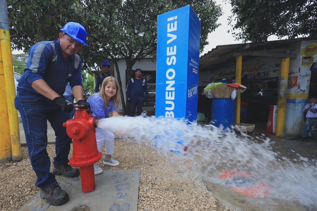 Atlantico Le cumplimos a Usiacuri  agua potable