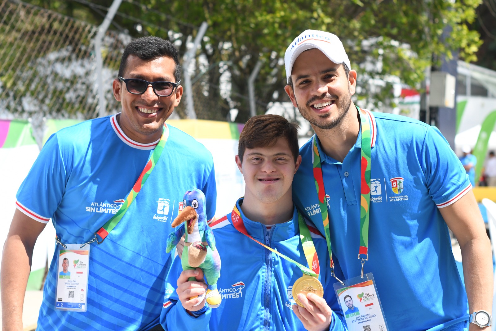 Atlantico Paranatacion entrego las primeras medallas para el Atlantico en los Juegos Paranacionales