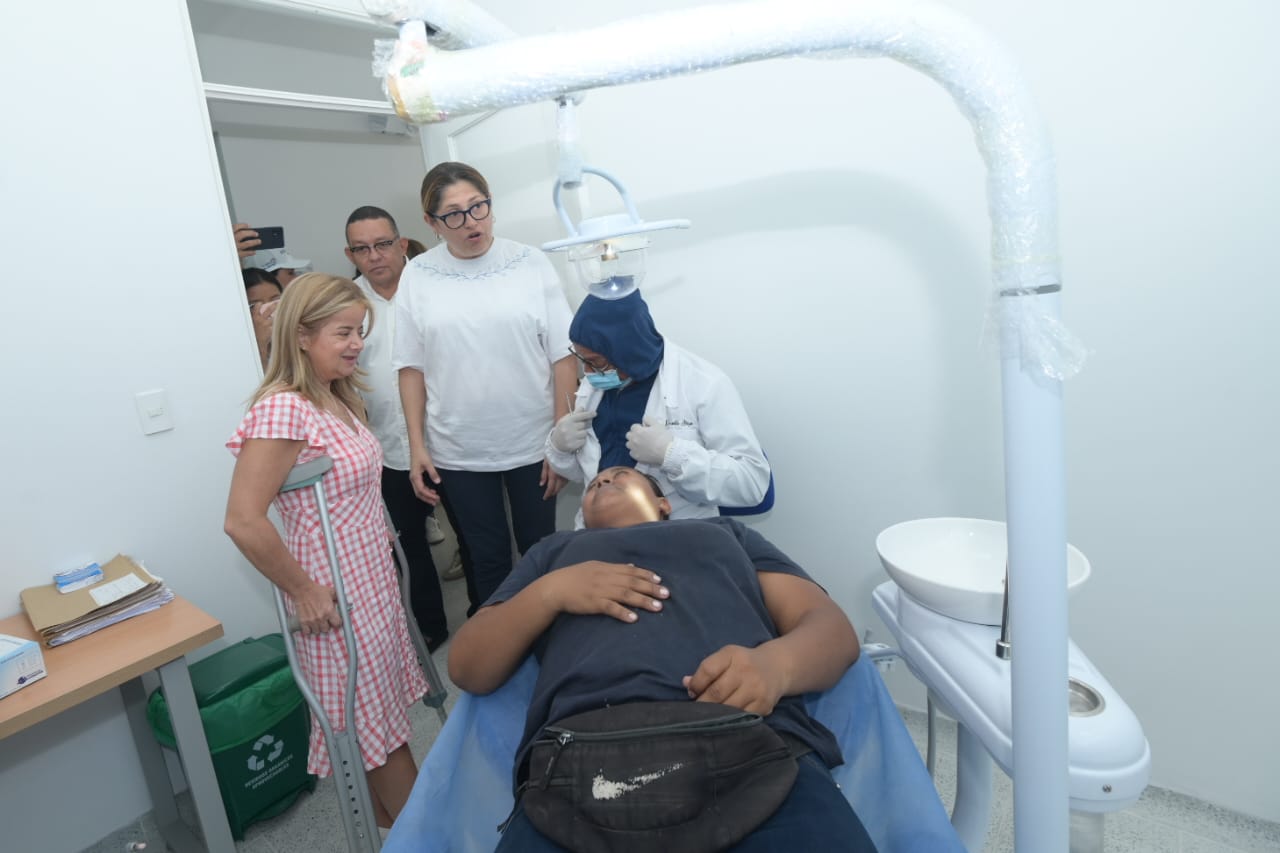 nuevo puesto de salud en zona rural del Atlántico, esta vez en Molinero, corregimiento de Sabanalarga. Atlantico nuevo puesto de salud en Molinero Sabanalarga