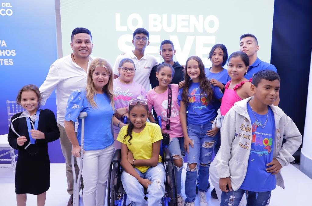 audiencia pública, en la que dio a conocer la gestión de su administración para avanzar en la garantía de los derechos de la primera infancia, infancia, adolescencia y juventud del departamento. Atlantico ninos adolescentes y jovenes del Atlantico