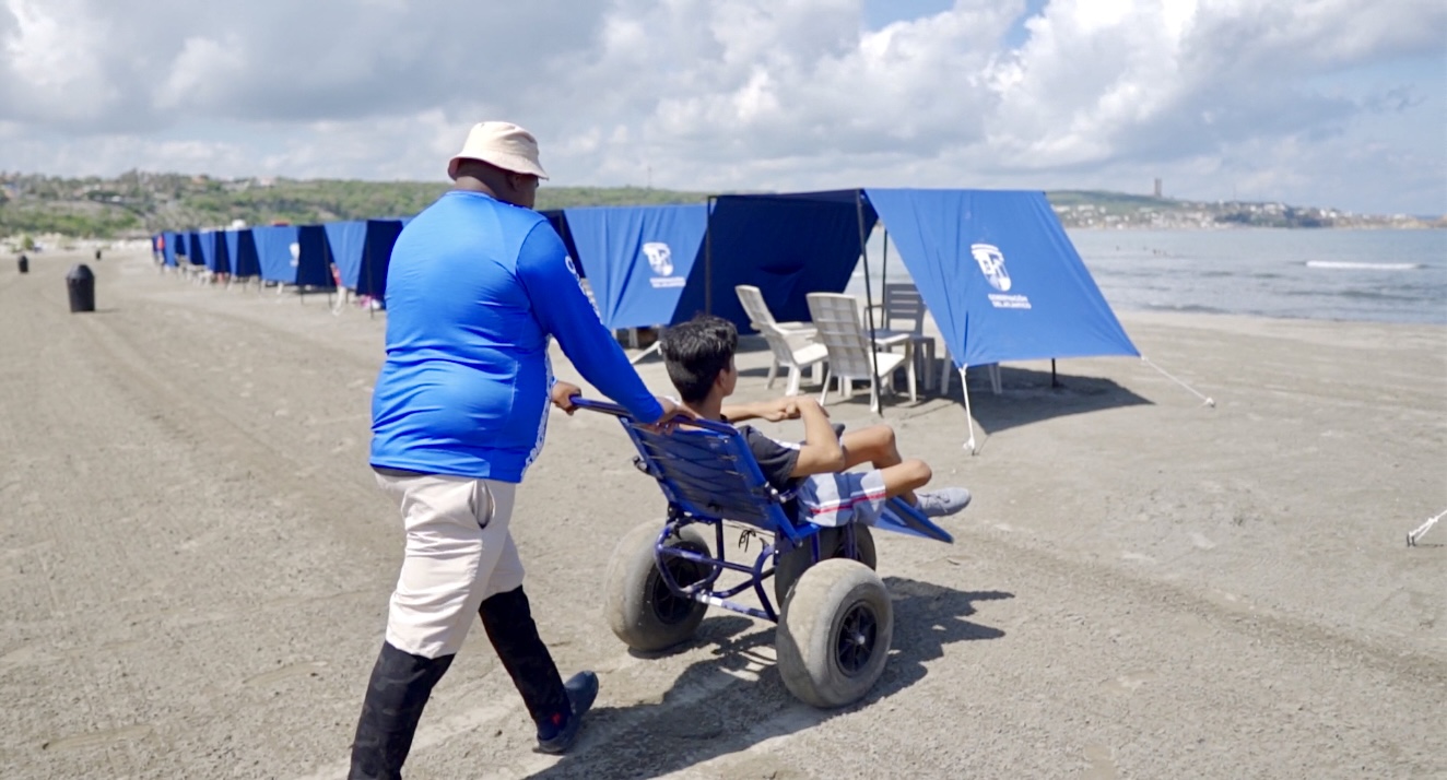 Atlantico playas Sabanilla y Country permiten poblacion con discapacidad