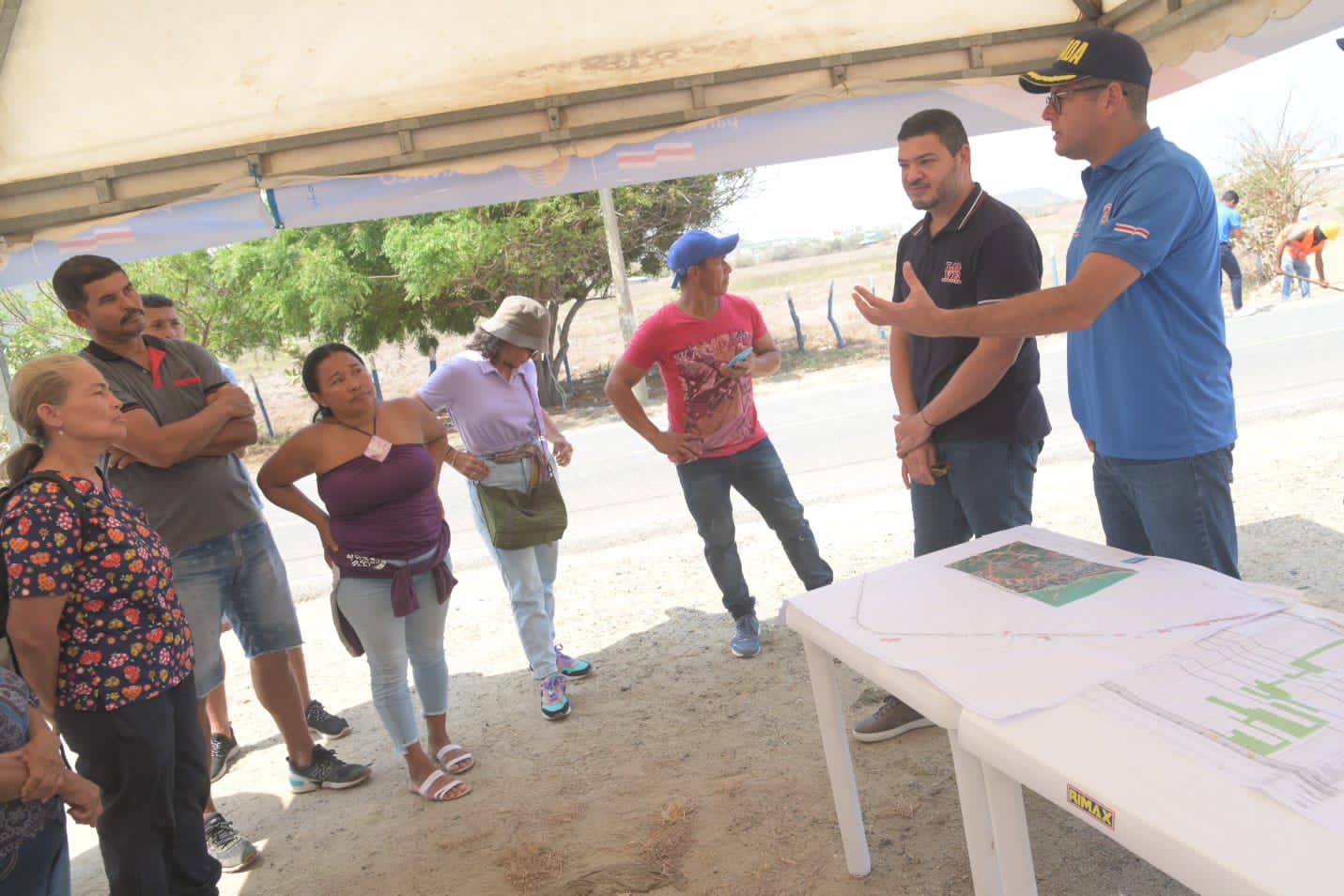 Atlantico seguimiento a las obras espacio publico en Santa Veronica