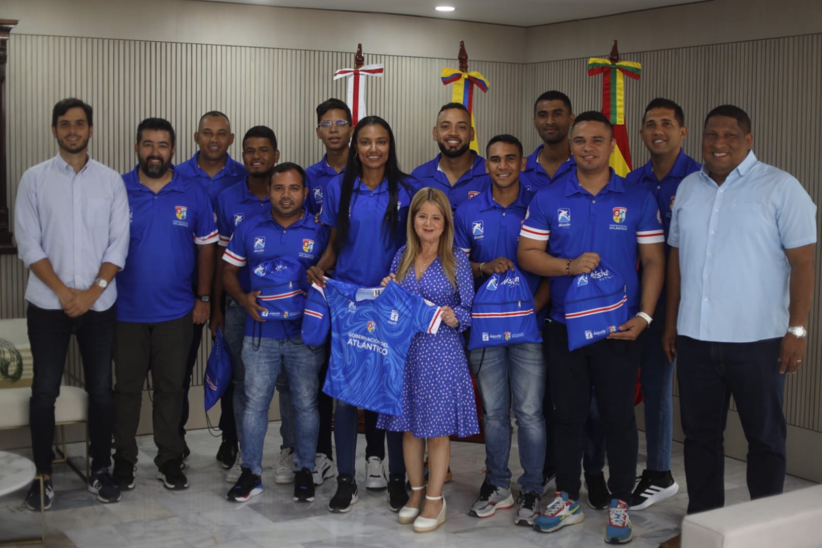 Atlantico uniformes Mision Futbol