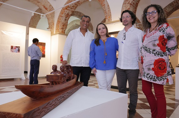 Finalistas del V salón de Arte Popular exponen sus obras en el Museo Atlántico
