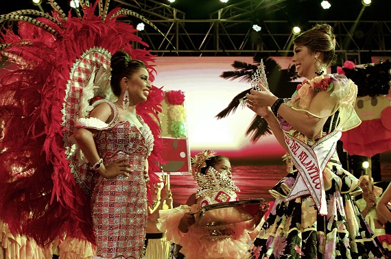 Reina del Carnaval del Atlántico dio rienda suelta a la alegría en Baranoa