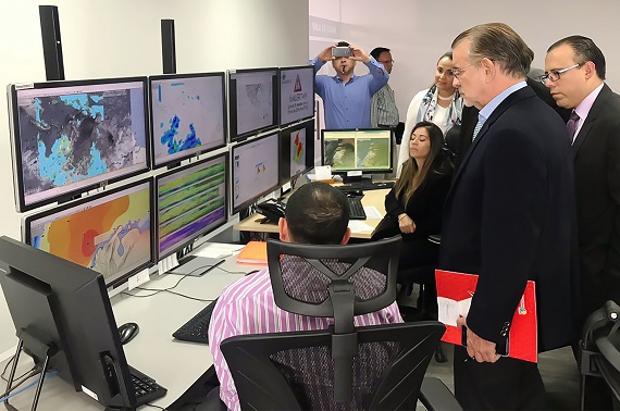 Verano gestiona Centro Regional de Pronósticos y Alertas para el Caribe
