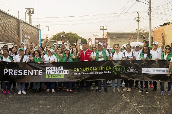 Atlántico, ‘Presente contra el Trabajo Infantil’