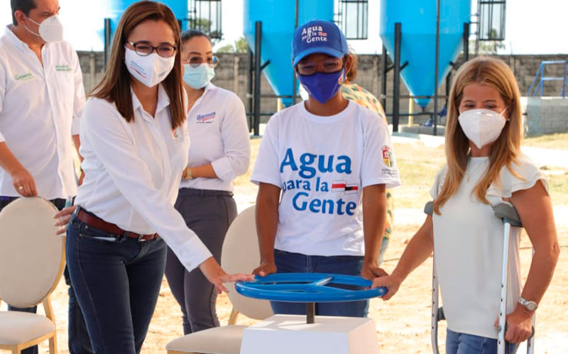 Gobernadora del Atlántico inauguró 'La Ruta del Agua' desde Ponedera a Sabanalarga