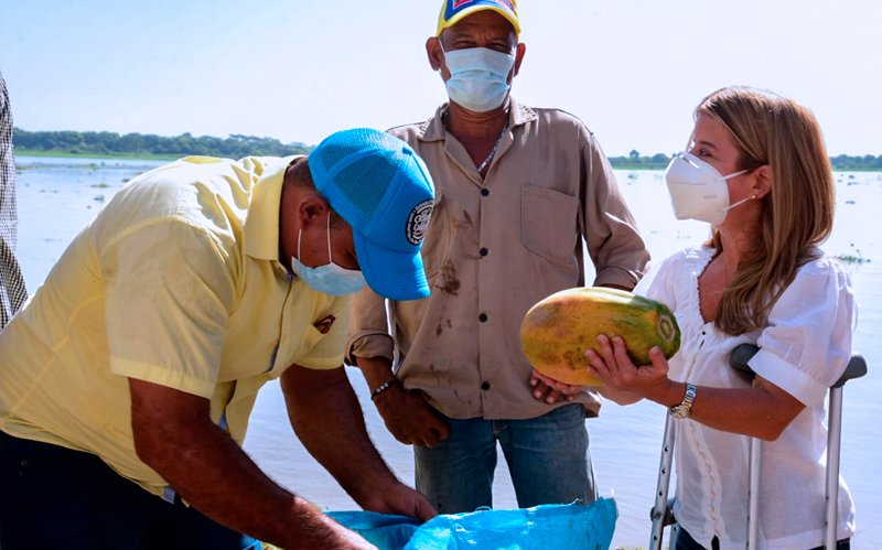 "Nuevo operador de distritos de riego debe garantizar agua para los agricultores del sur del Atlántico": Elsa Noguera