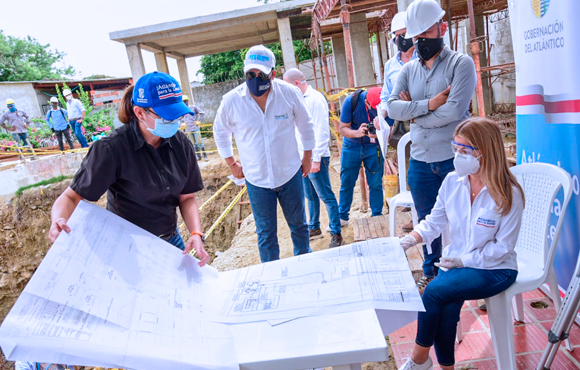 A toda marcha avanzan obras de infraestructura en Puerto Colombia