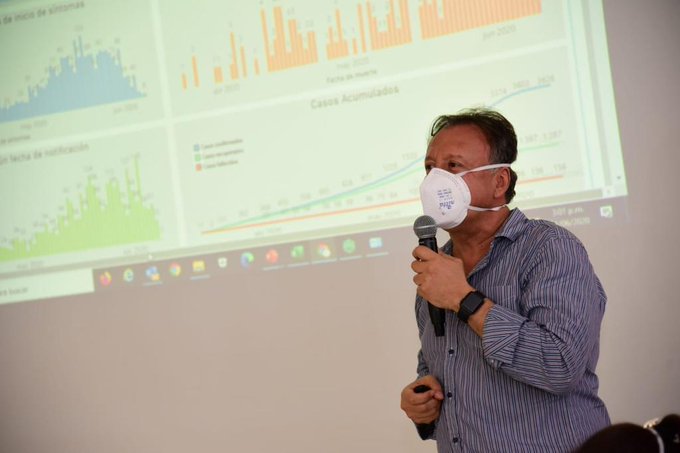 Viceministro de Salud, Luis Moscoso