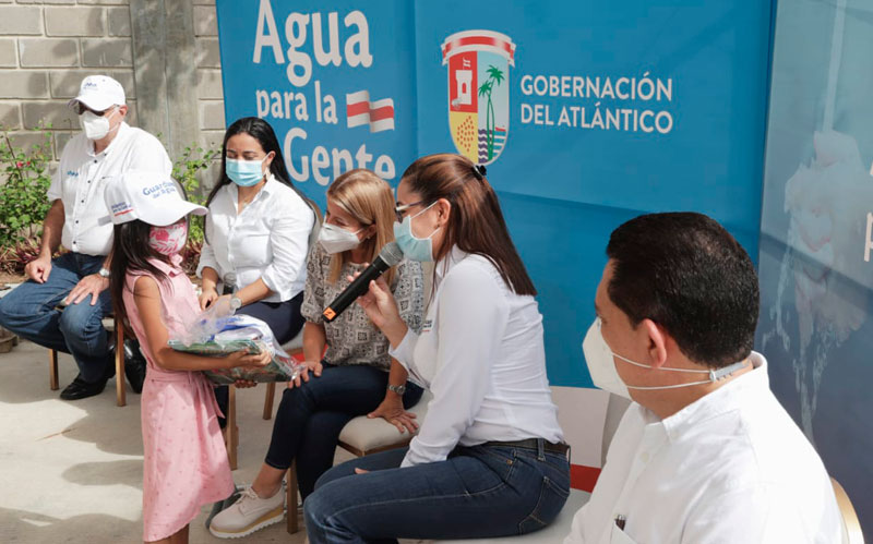 Gobernación del Atlántico entregó sistema de alcantarillado en Usiacurí que beneficiará a más de 3 mil atlanticenses