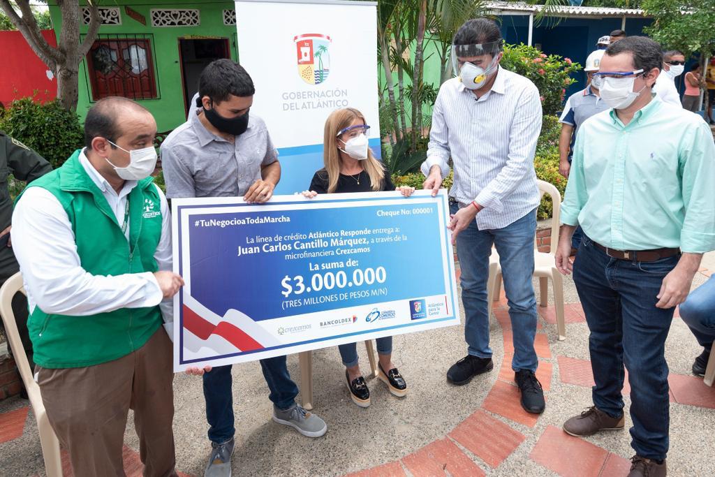 Con el programa 'Tu Negocio a Toda Marcha' ya son 1.422 micro y pequeños empresarios que han podido acceder a créditos que les han permitido reactivar sus negocios.
