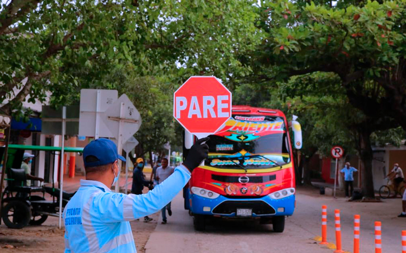 Cero accidentes de tránsito en vías del Atlántico durante el tercer fin de semana de aislamiento preventivo