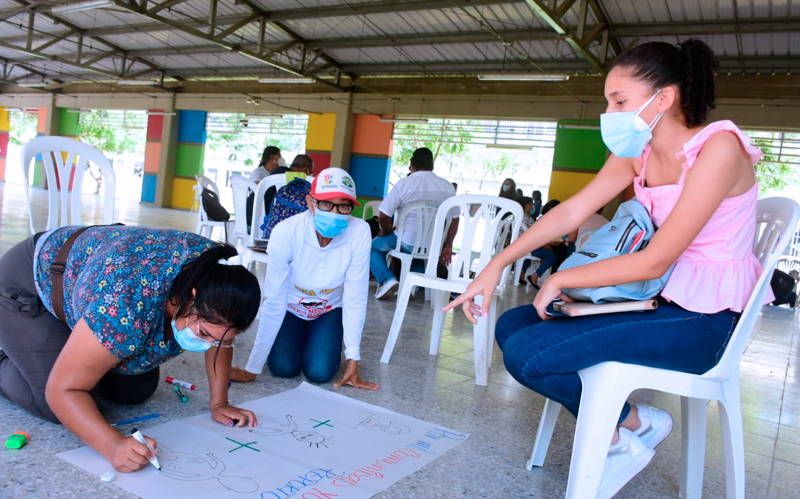 Gobernacion del Atlántico capacita a líderes comunitarios y los compromete con la salud en sus municipios