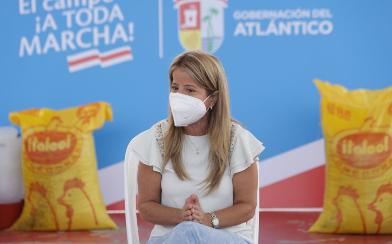"Estamos apoyando a 550 familias rurales del Atlántico para que tengan un proyecto productivo y generen ingresos": Elsa Noguera