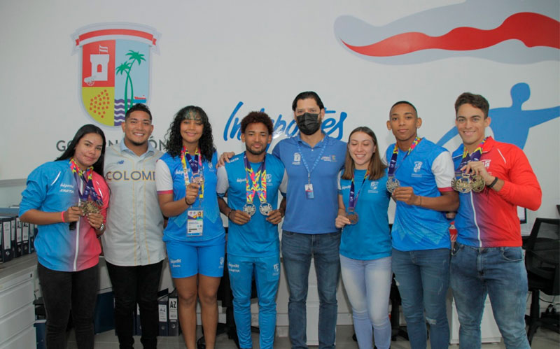 Fotografía deportistas premiados