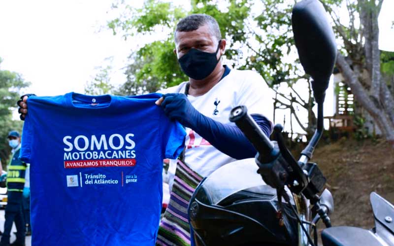 'Motobacanes', la nueva estrategia del Tránsito del Atlántico para promover la legalidad y la seguridad vial