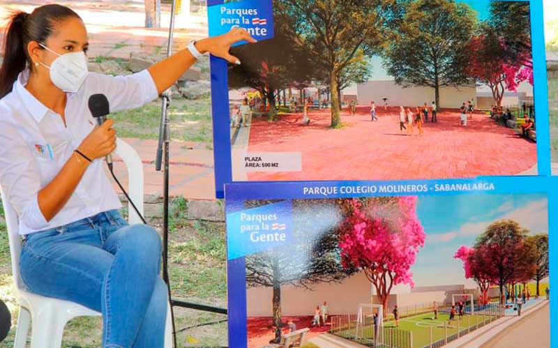 'Parques para la Gente' sigue llegando a más municipios del Atlántico