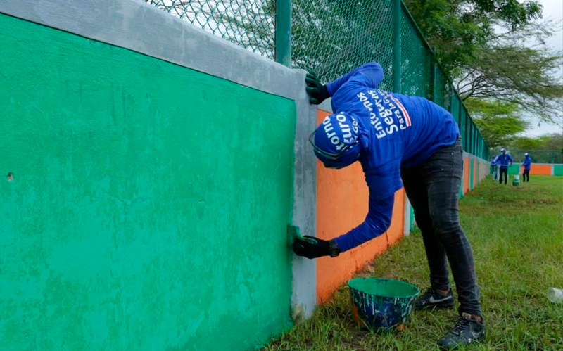 Con 'Entornos Seguros', la Gobernación del Atlántico recupera 100 espacios públicos para la gente