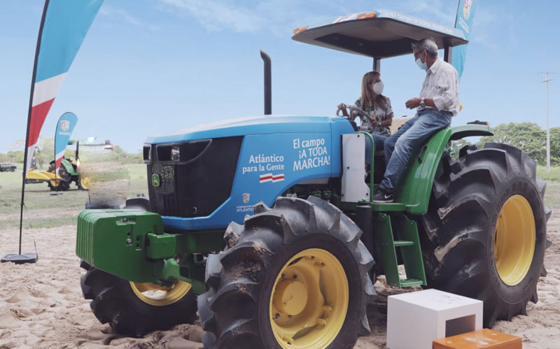 Campesinos del Atlántico contarán con nuevo Centro de Servicios Tecnológicos y maquinaria agropecuaria