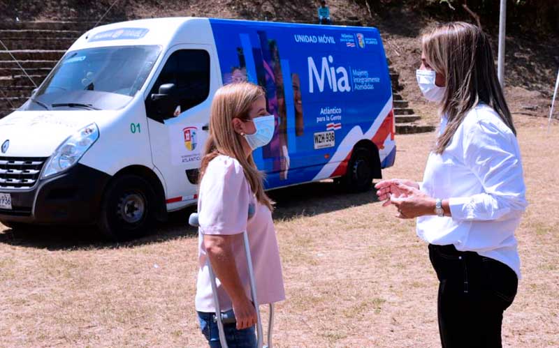 En Piojó, la gobernadora Elsa Noguera rindió homenaje a las mujeres del Atlántico