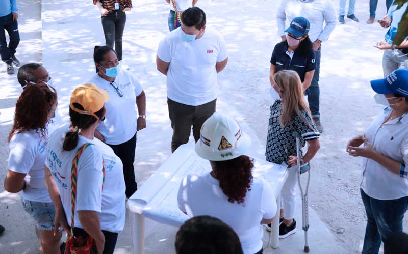 Malambo tendrá nuevo parque de 2 hectáreas para la recreación y el deporte de nuestra gente: Elsa Noguera