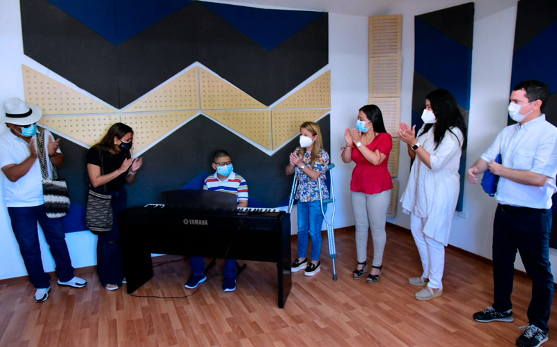Gobernadora del Atlántico entregó la nueva Casa de Cultura de Usiacurí